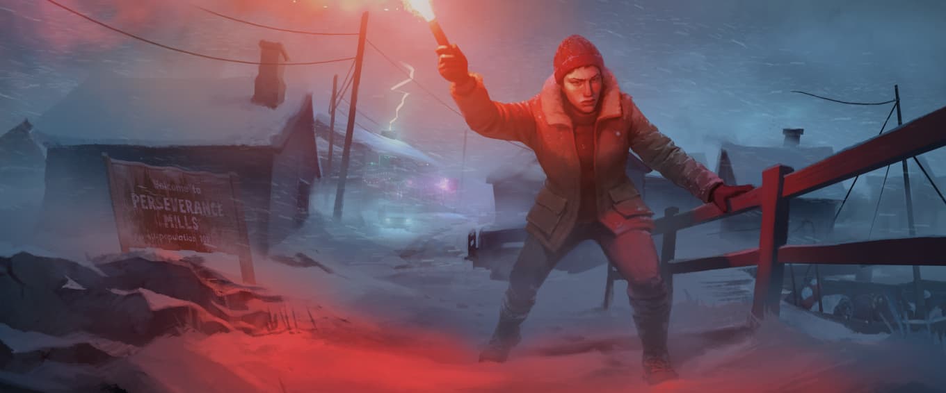 The Long Dark Episode 5 Perseverance Mills location with radio telescope