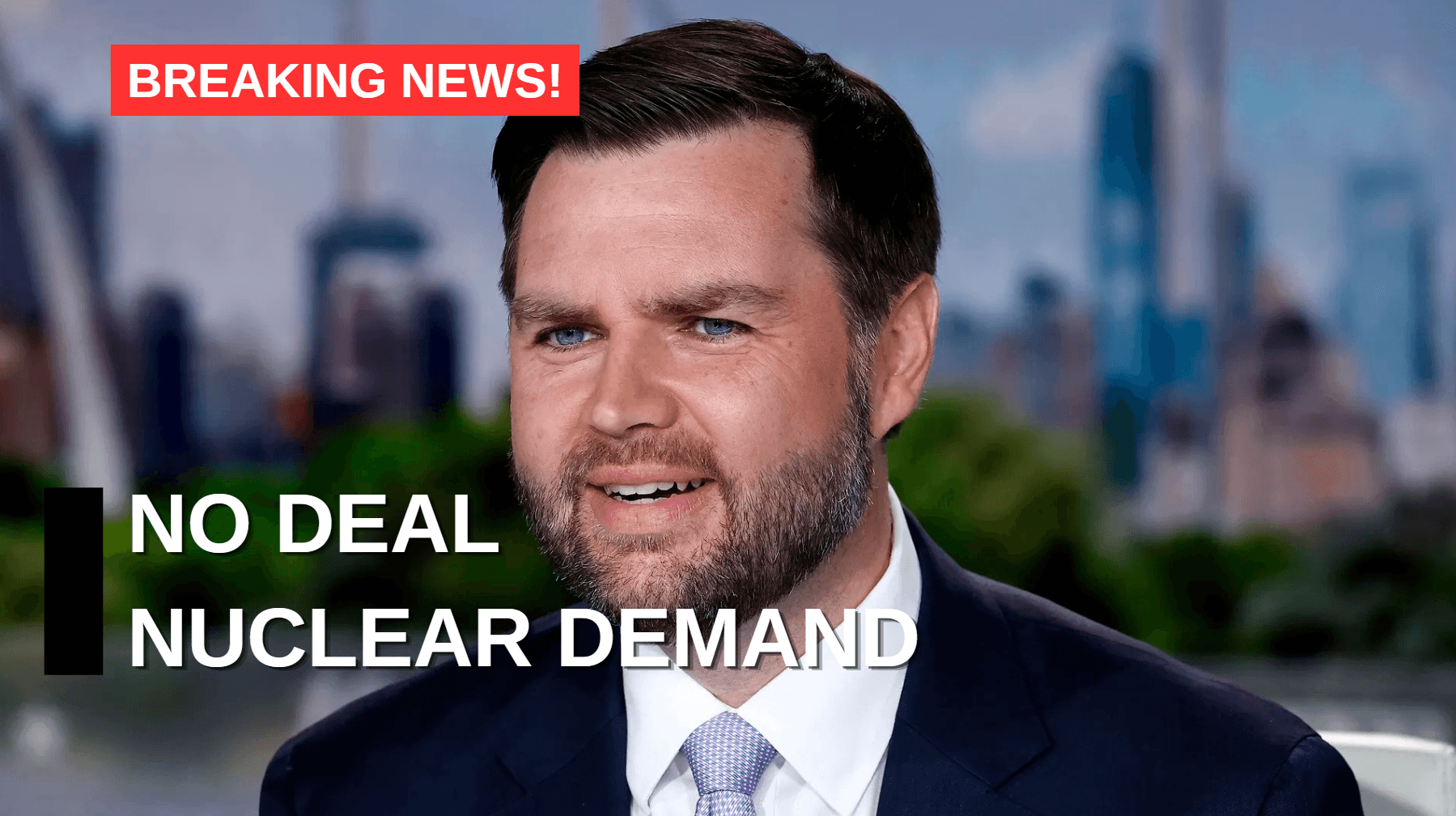 Vice President JD Vance speaks at podium in Islamabad after failed Iran negotiations