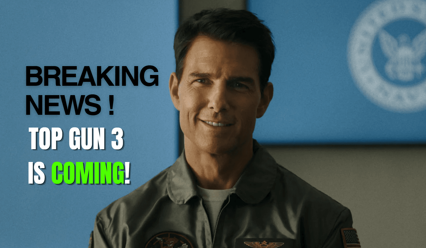 Tom Cruise as Captain Pete Maverick Mitchell in Top Gun 3